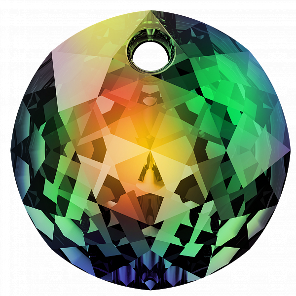 Кулоны 6430 14 mm Crystal Vitrail Medium