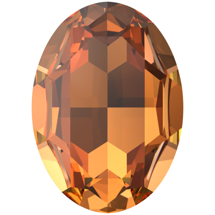 Кристаллы 4127 30x22 mm Dark Orange