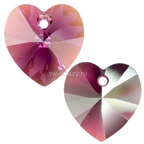 Кулоны 6228 18x17,5 mm Amethyst Shimmer