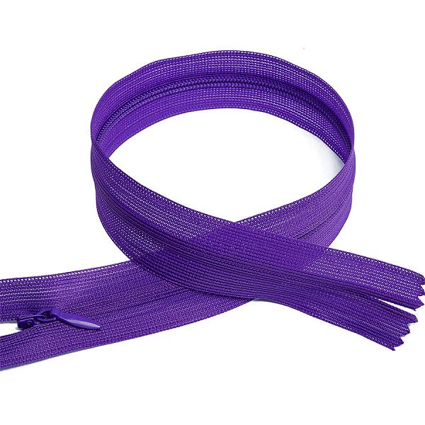 Молния потайная н\р т.фиолетовый F170 50 см
