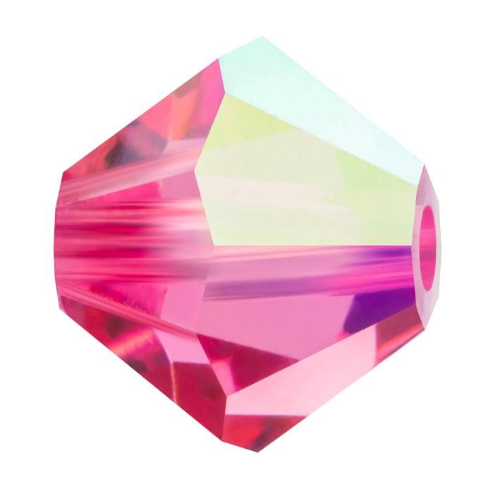 P Rondelle Bead 5328 4 mm rose AB