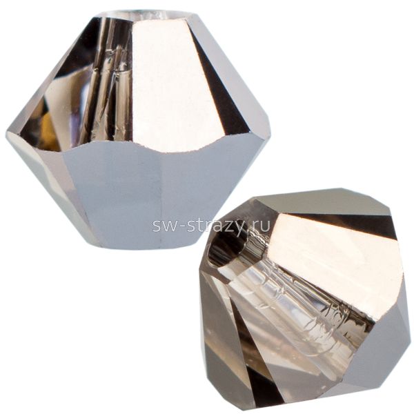 Бусины 5328 4 mm Crystal Silver Night