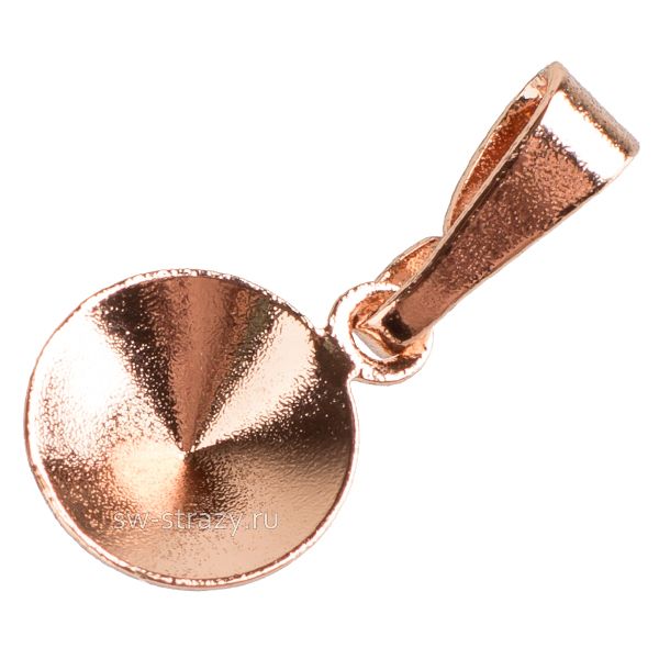 Основа под кулон 1122 SS 39 роз.золото SWK0514