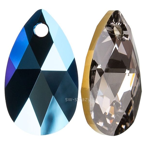 Кулоны 6106 16 mm Crystal Metallic Blue