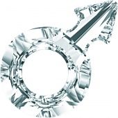 Кристаллы 4878 18x11,5 mm.Отверстие 5,9 Crystal