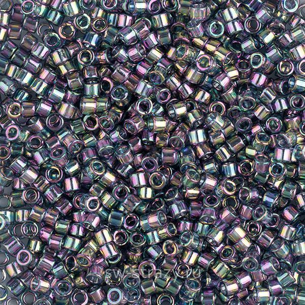 Delica Beads 11/0 DB0111 Transparent Blue Grey Lusterl AB