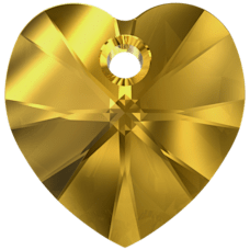 Кулоны 6228 10,3x10 mm Golden Topaz