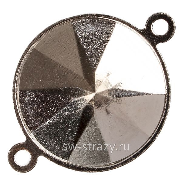 1400/S 12 mm White Bronze Plating (с 2 ушками)