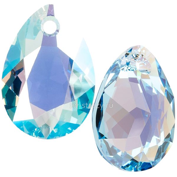 Кулоны 6433 9 mm Aquamarine Shimmer