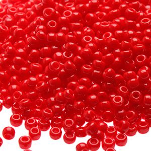 Бисер круглый 15/0 #0045A Непрозрачный, вишня