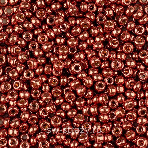 Seedbead Miyuki 11/0 4212 Duracoat Galvanized Dark Berry