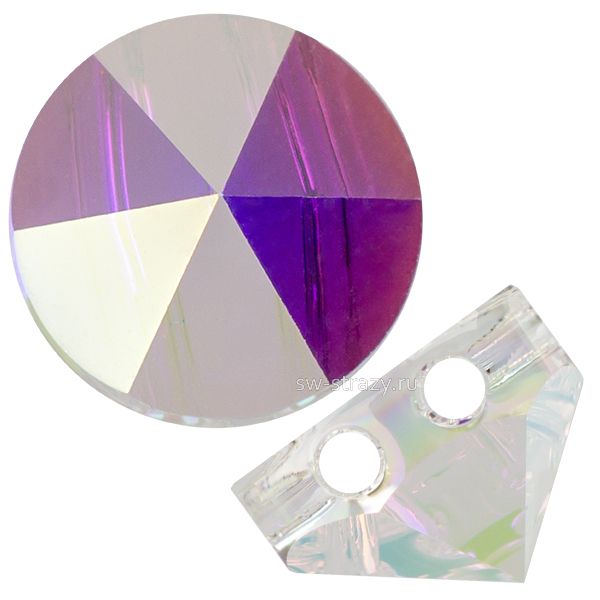 Бусины 5062 7,5 mm Crystal AB