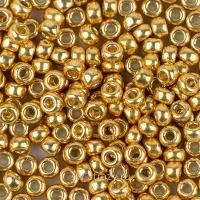 Seedbead Miyuki 8/0 4202 Duracoat Galvanized Gold