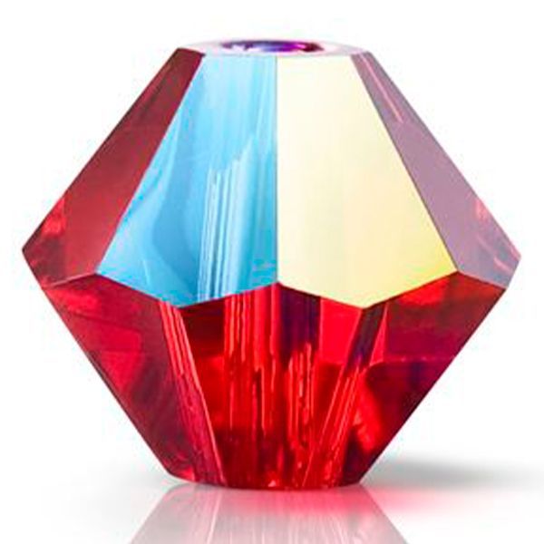 P Rondelle Bead 5328 3 mm light siam glitter