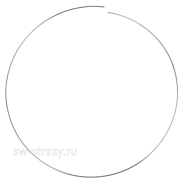 Проволока с эффектом памяти для колье 140 мм серебро (1 виток)