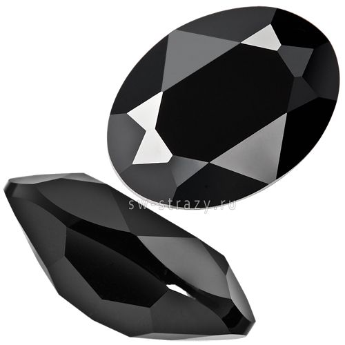 Кристаллы 4120 25x18 mm Jet
