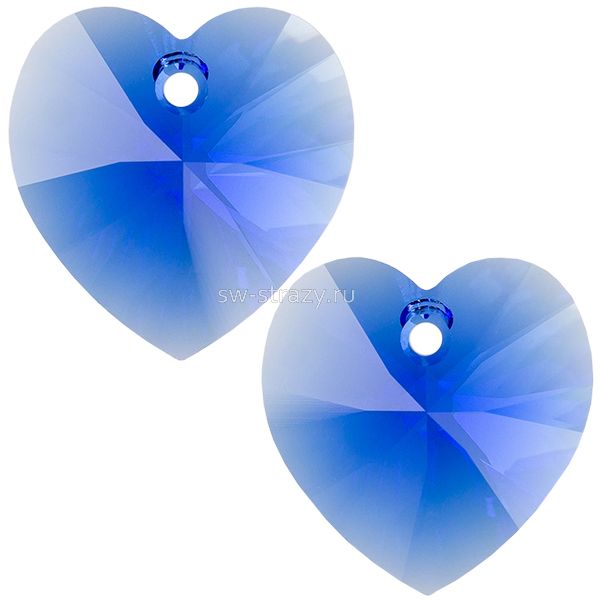 Кулоны 6228 14,4*14 mm Majestic Blue