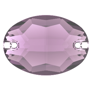 Oval 2H 10,0x7 mm Light Amethyst