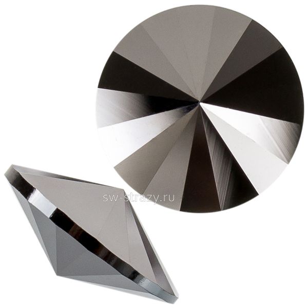 Риволи 1122 14 mm Jet Hematite F