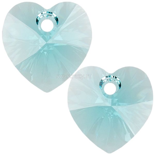 Кулоны 6228 10,3x10 mm Light Turquoise