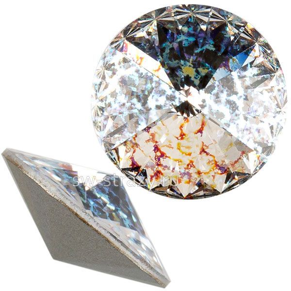 Риволи 1122 14 mm Crystal White Patina F