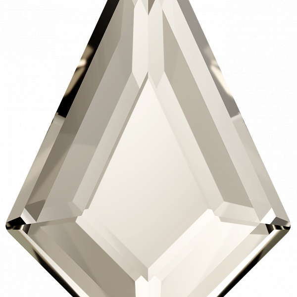 Стразы горячей фиксации 2771 6.4x4,2 mm Crystal Silver Shade HF