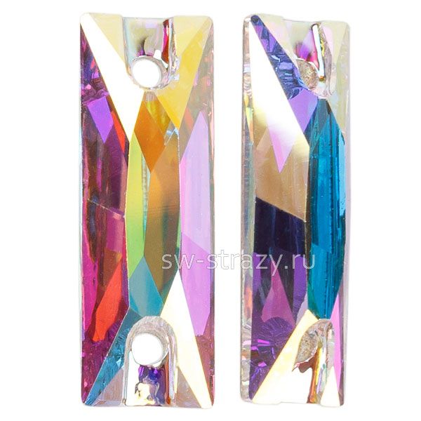 SlimBaguette 2H 18x6 mm Crystal AB