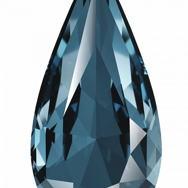 Кристаллы 4322 18x9 mm Denim Blue