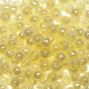 Бисер круглый 11/0 #0142 Цейлон, банановое пюре