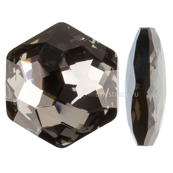 Кристаллы 4683 12x13,5 mm Crystal Silver Night