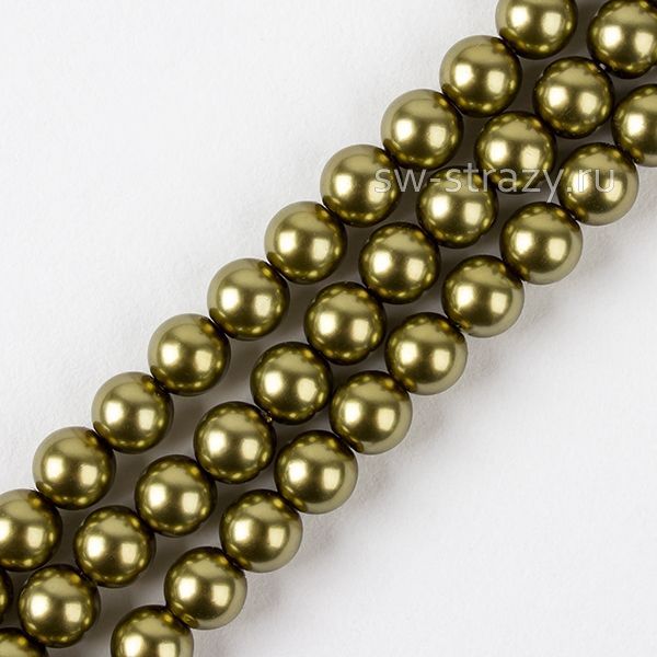 Round Pearl 1H 4 mm Light Green