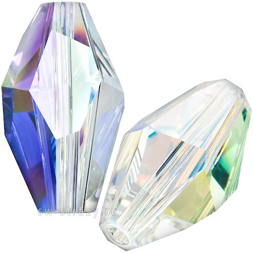 Бусины 5203 18x12 mm Crystal AB