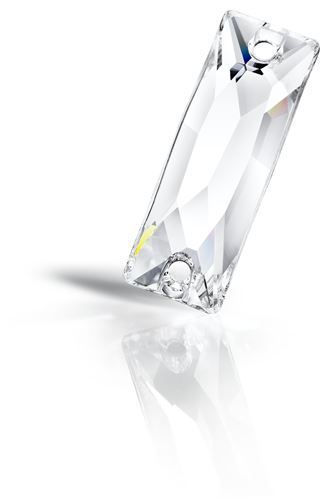 SlimBaguette 2H 18x6 mm Crystal