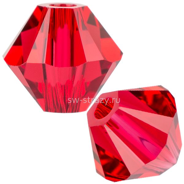 Бусины 5328 8 mm Scarlet