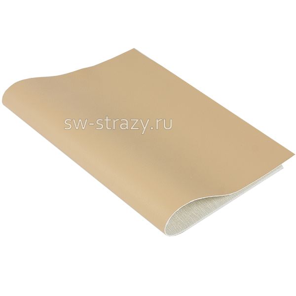 Кожа искусственная  т.0,85мм 20х30 см бежевый (КЛ.23671)