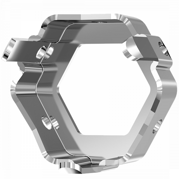 4683/S 10,0x11,2 mm 3PH2OH Rhodium Plating