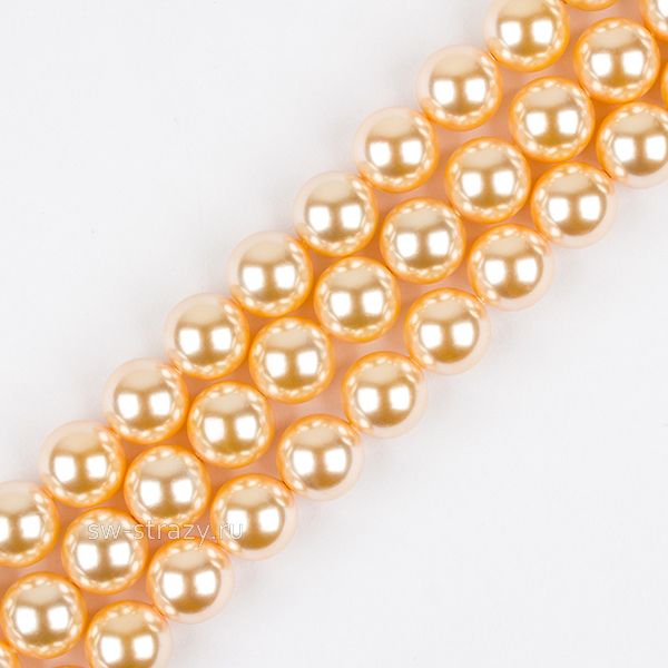Жемчужины 5810 3 mm Crystal Peach Pearl