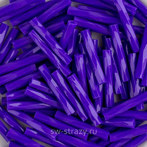 Twisted Bugle 2х12 mm 414 Opaque Cobalt Blue