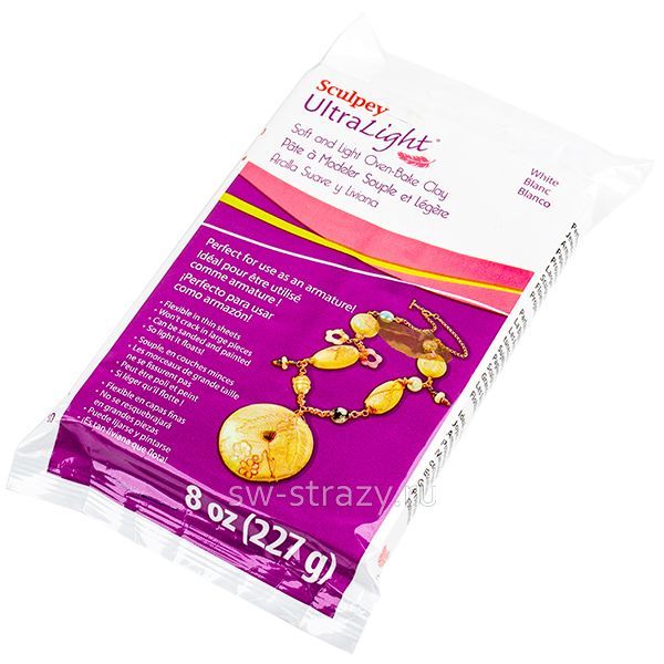 Полимерная глина UltraLight LW2001 227 г белый