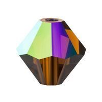 P Rondelle Bead 5328 4 mm sm.topaz AB