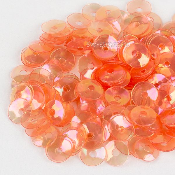 Пайетки 4 mm чаша (0125) Rosa Scuro IR 3 гр