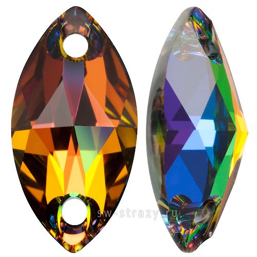 3223 MM 12.0x6.0 Crystal Vitrail Medium