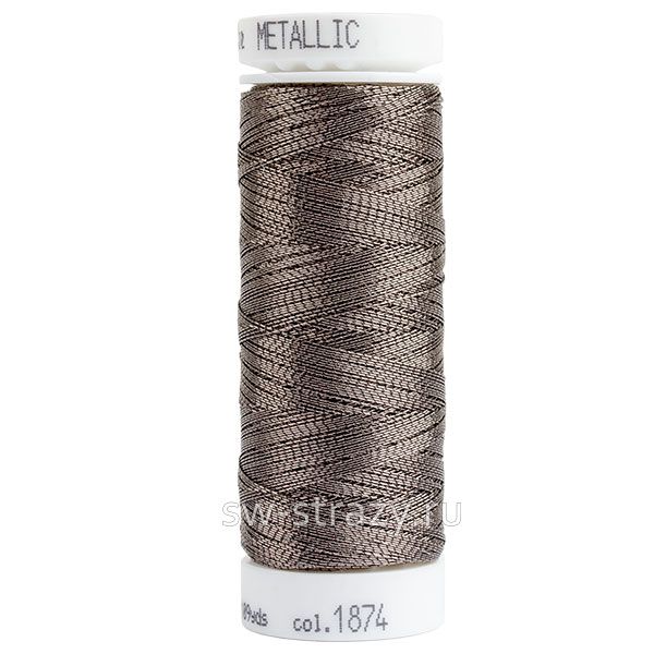 Нить для вышивания METALLIC METTLER № 1874 (100 м)