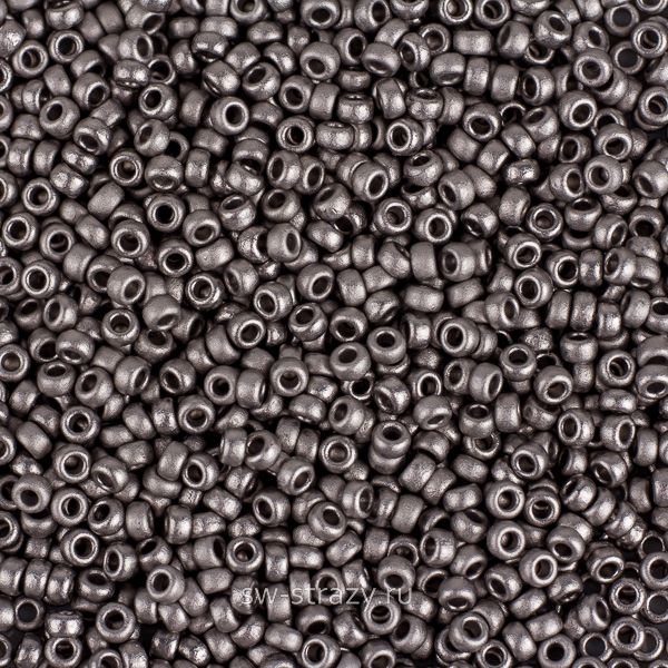 Seedbead Miyuki 15/0 190F Matte Nickel