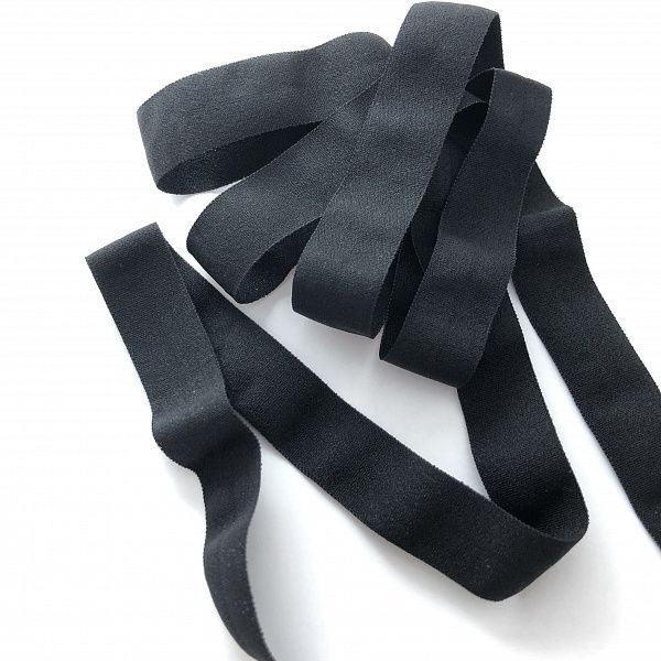 Резинка окантовочная 2 см. Цвет черный