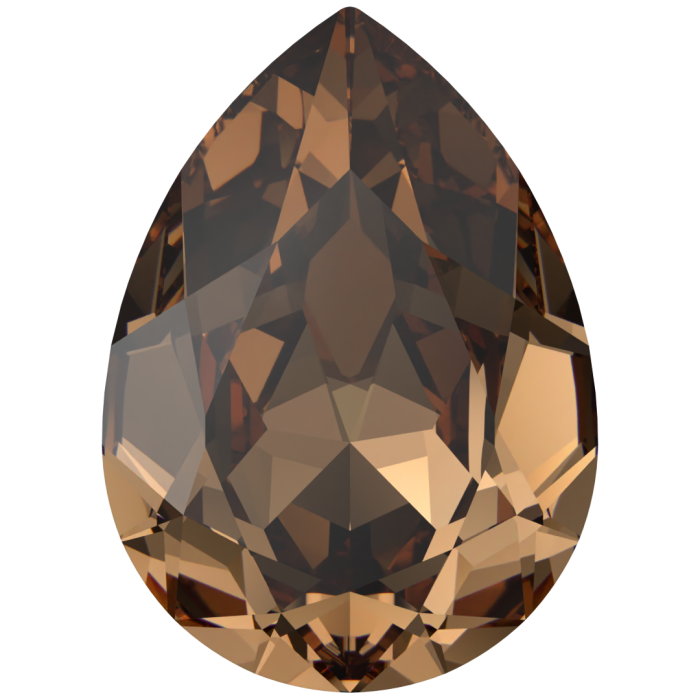 Кристаллы 4320 10,0x7 mm ReCreate Light Smoked Topaz