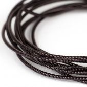 Канитель жесткая Черная 1 мм (5гр)