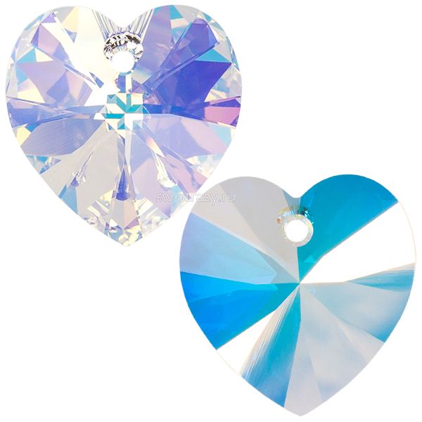 Кулоны 6228 10,3x10 mm Crystal AB