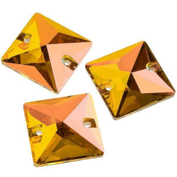 YHB 3687 14*14 mm Crystal Sunshine