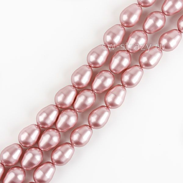 Жемчужины 5821 11x8 mm Crystal Powder Rose